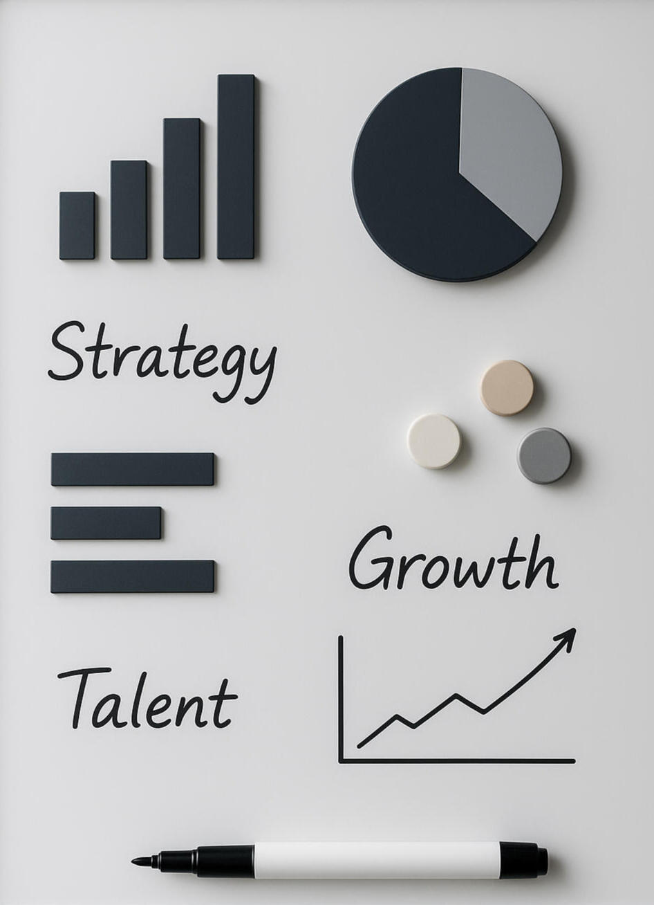 Strategy, growth, talent development